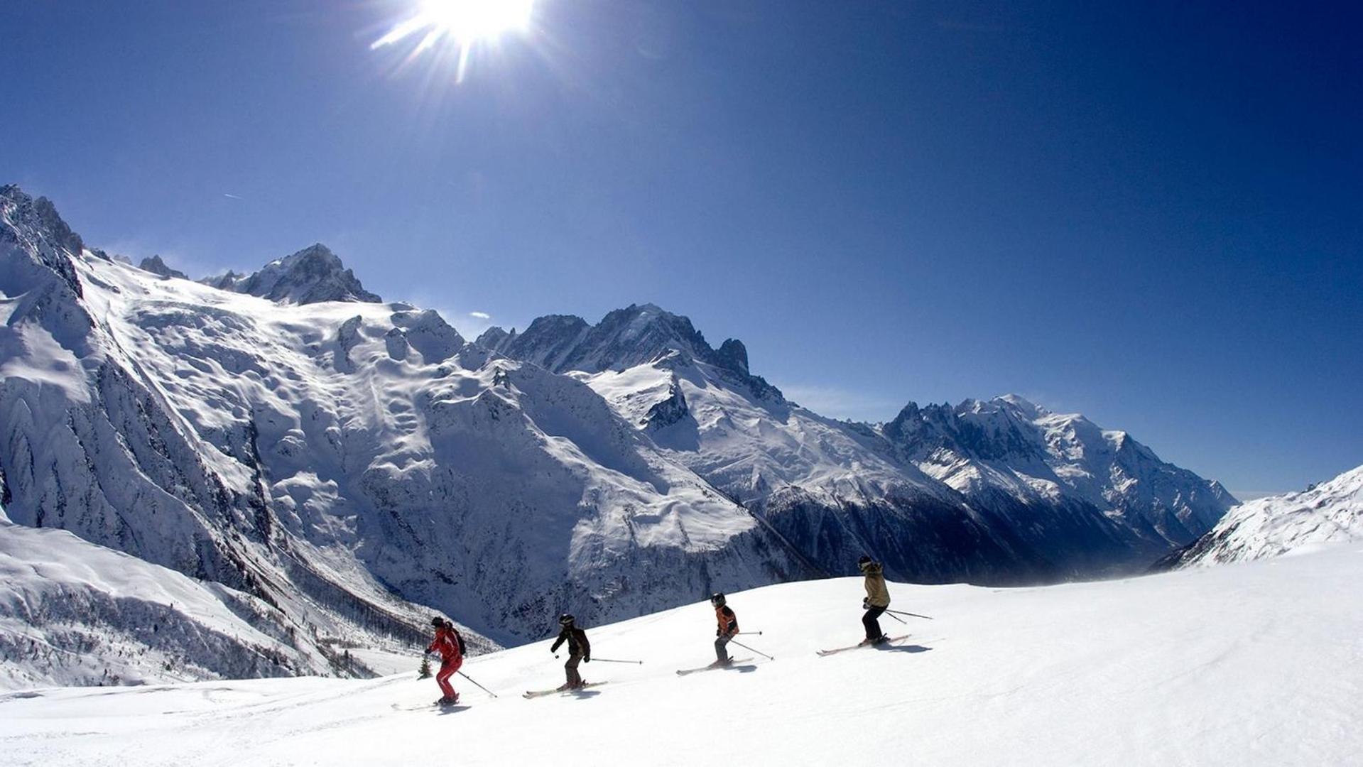 Apartment Iris 4 - Central Chamonix Haven Mont Blanc Buitenkant foto